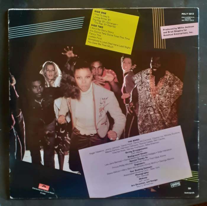 Millie Jackson - I Had To Say It LP Vinyl Record