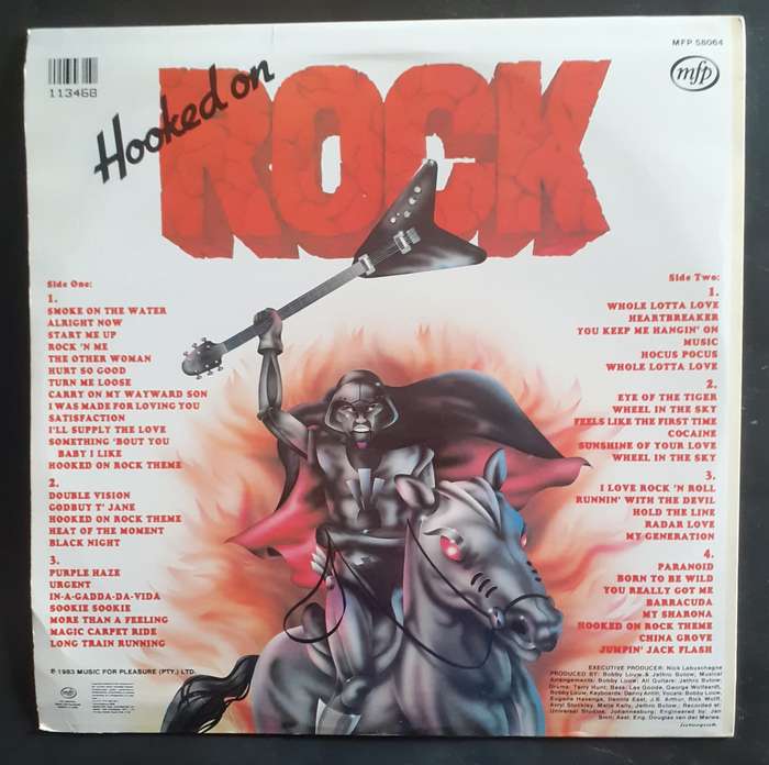 Hooked on Rock LP Vinyl Record