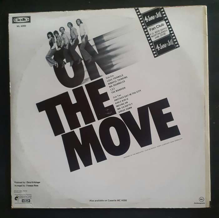 Four Jacks and A Jill - On The Move LP Vinyl Record