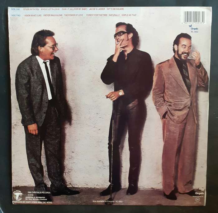 Huey Lewis and The News - Fore! LP Vinyl Record