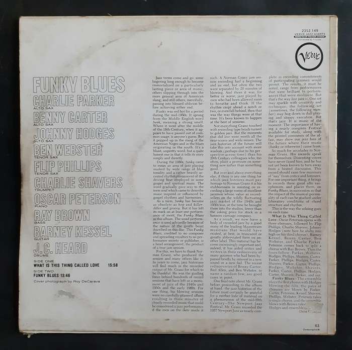 Funky Blues LP Vinyl Record