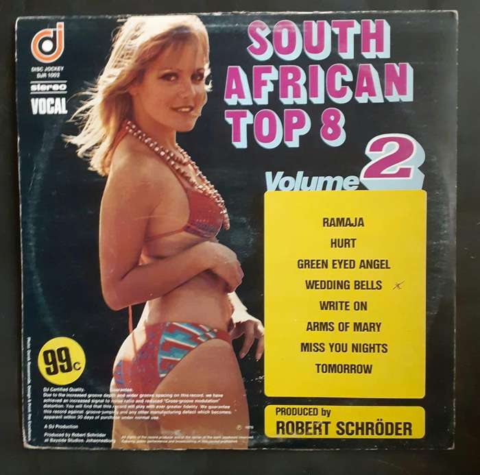 South African Top 8 Vol.2 LP Vinyl Record