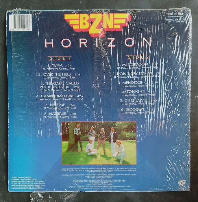 BZN - Horizon LP Vinyl Record