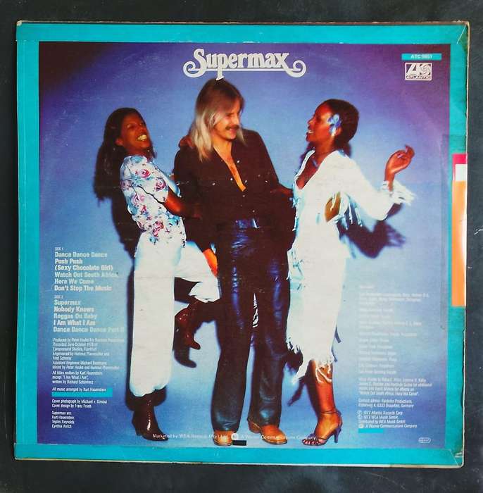 Supermax - Don't Stop The Music LP Vinyl Record