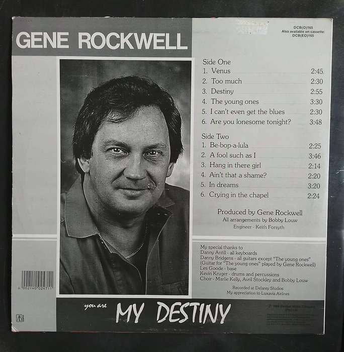 Gene Rockwell - You Are My Destiny LP Vinyl Record