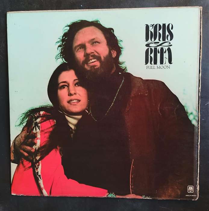 Kris Kristofferson & Rita Coolidge - Full Moon LP Vinyl Record