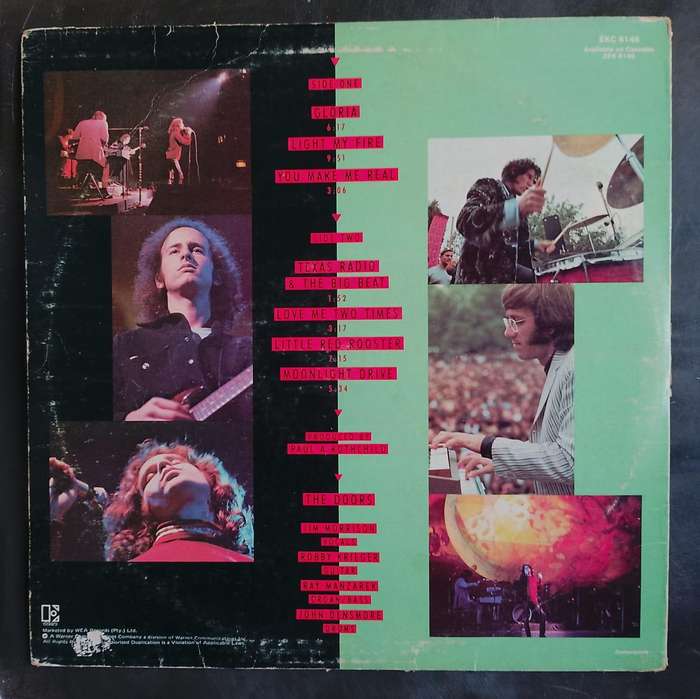 Doors - Alive, She Cried LP Vinyl Record