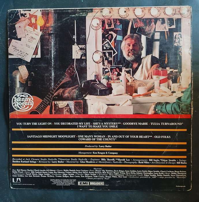 Kenny Rogers - Kenny LP Vinyl Record