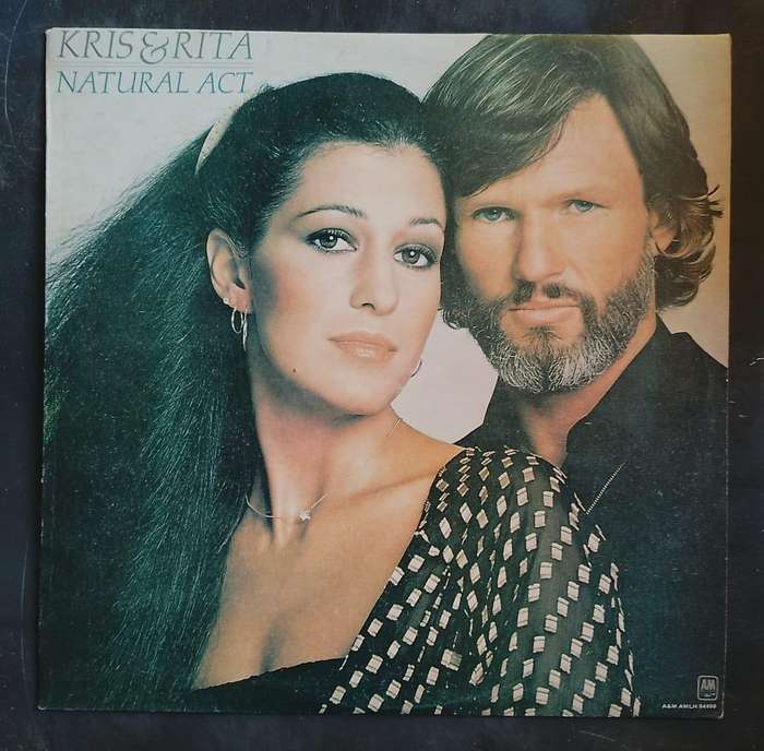 Kris Kristofferson & Rita Coolidge - Natural Act LP Vinyl Record