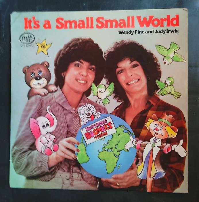 Wendy Fine & Judy Irwig - It's A Small Small World LP Vinyl Record