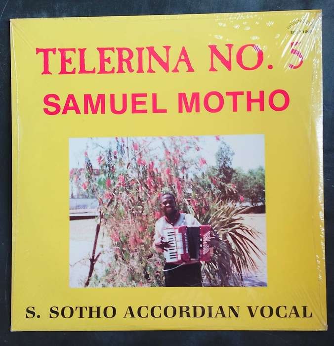 Samuel Motho - Telerina No. 5 LP Vinyl Record (New & Sealed)