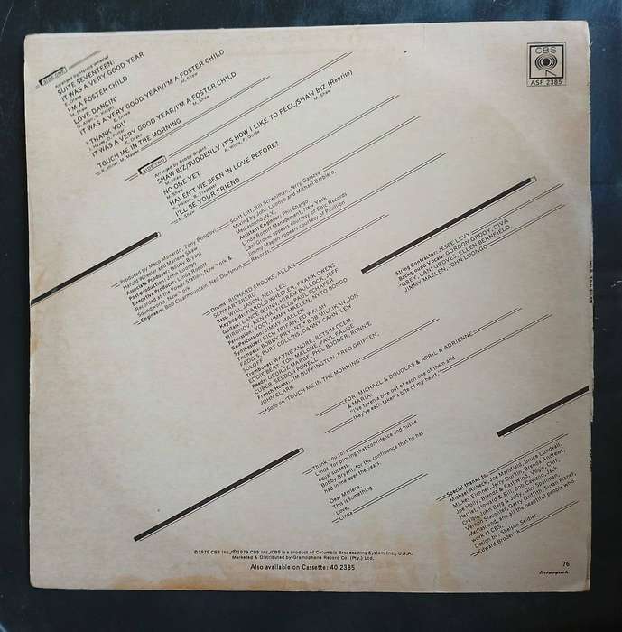 Marlena Shaw - Take A Bite LP Vinyl Record