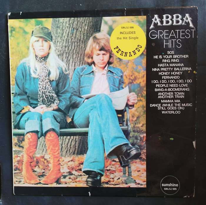 ABBA Greatest Hits LP Vinyl Record
