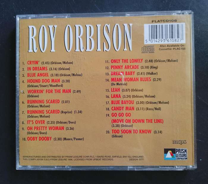 Roy Orbison - In Dreams - The Concert Collection (CD)