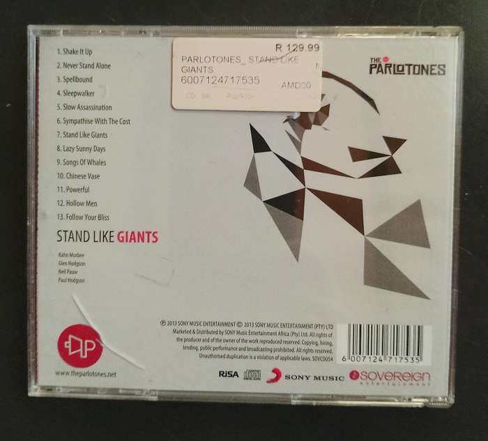 The Parlotones - Stand Like Giants (CD)