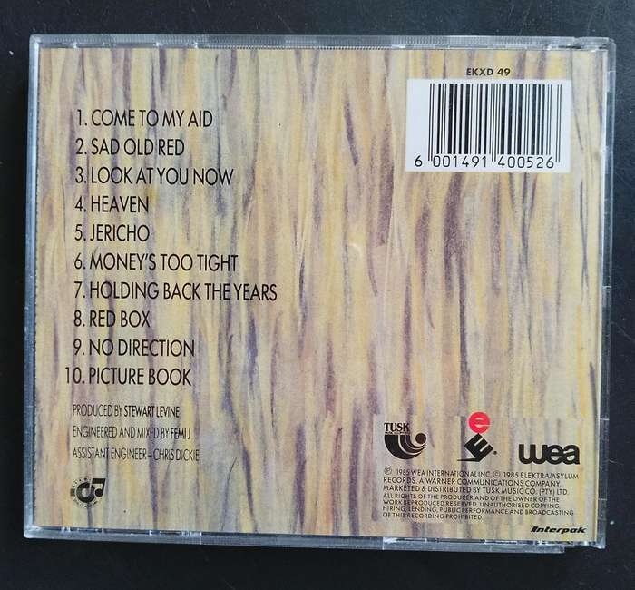 Simply Red - Picture Book (CD)