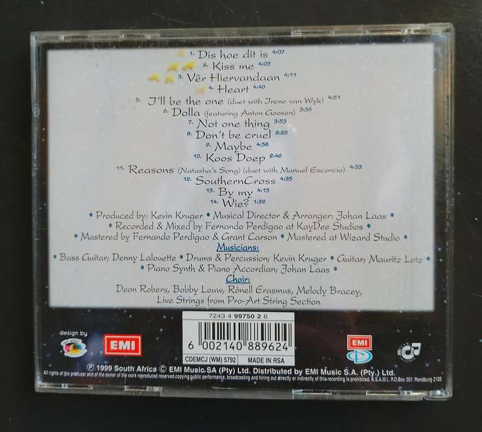 Steve Hofmeyr - Southern Cross (CD)