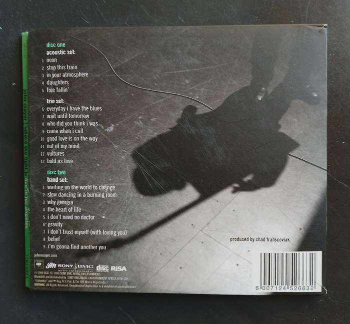 John Mayer - Where The Light Is: John Mayer Live In Los Angeles (2 CD Set)