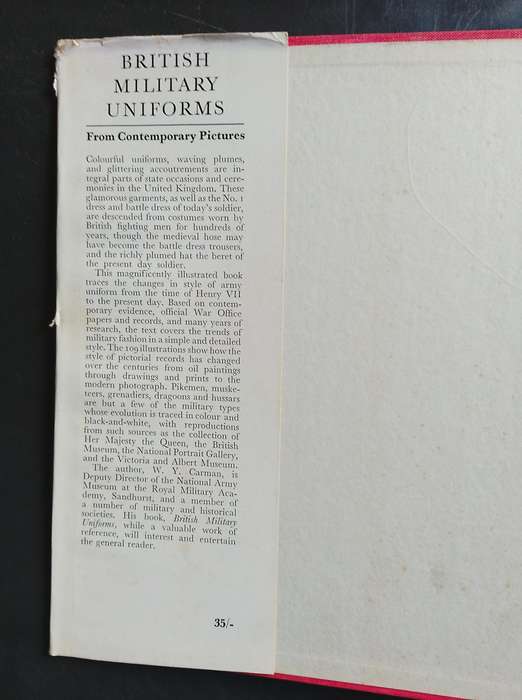 British Military Uniforms From Contemporary Pictures by W.Y. Carman (Hardcover)