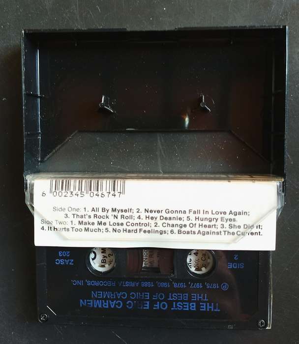 Eric Carmen - The Best of Eric Carmen Cassette Tape
