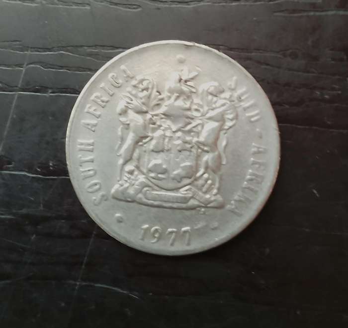 South Africa - 1977 50c Coin