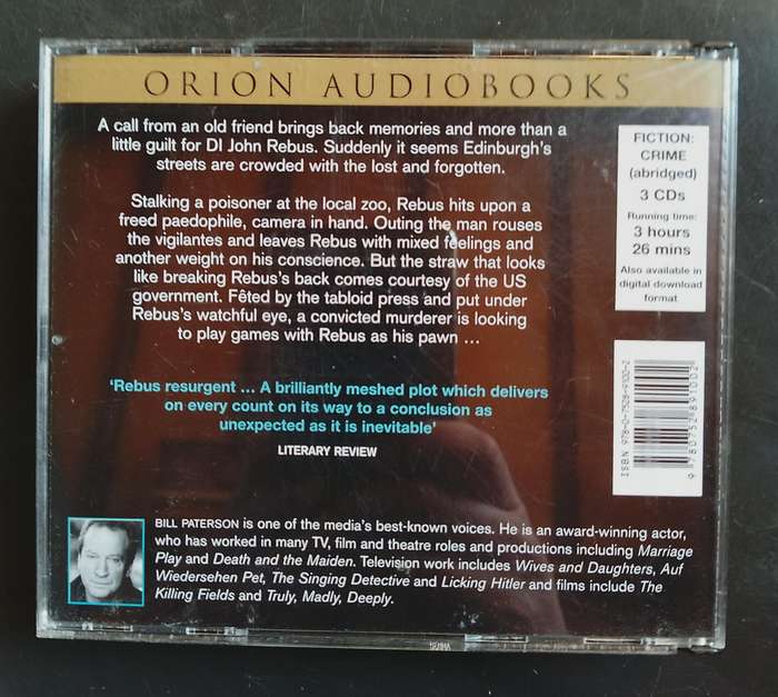 Dead Souls by Ian Rankin Read by Bill Paterson - Audio Book (3 CD Set)