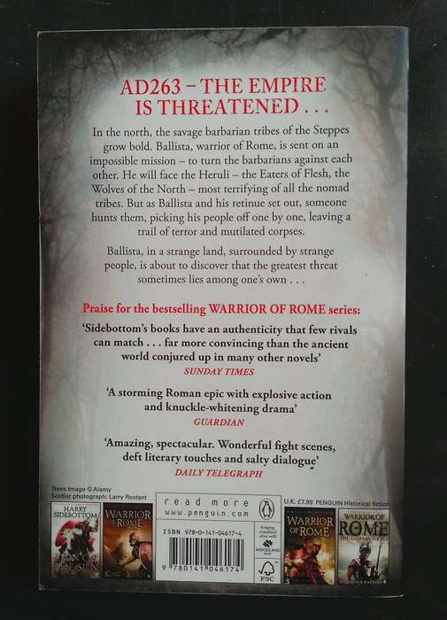Warrior Of Rome - The Wolves Of The North by Harry Sidebottom