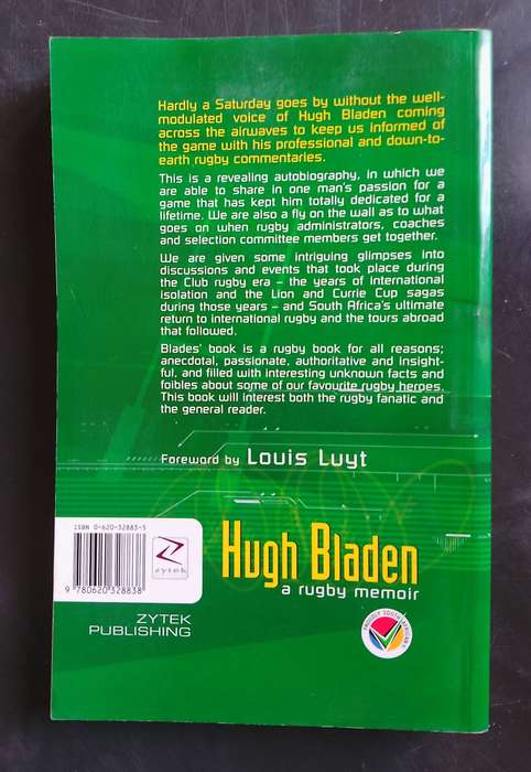 Hugh Bladen - A Rugby Memoir