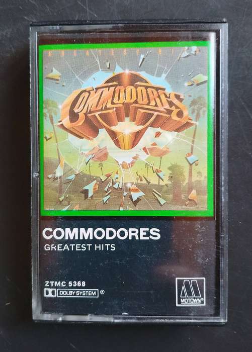 Commodores Greatest Hits Cassette Tape