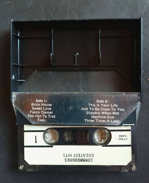 Commodores Greatest Hits Cassette Tape