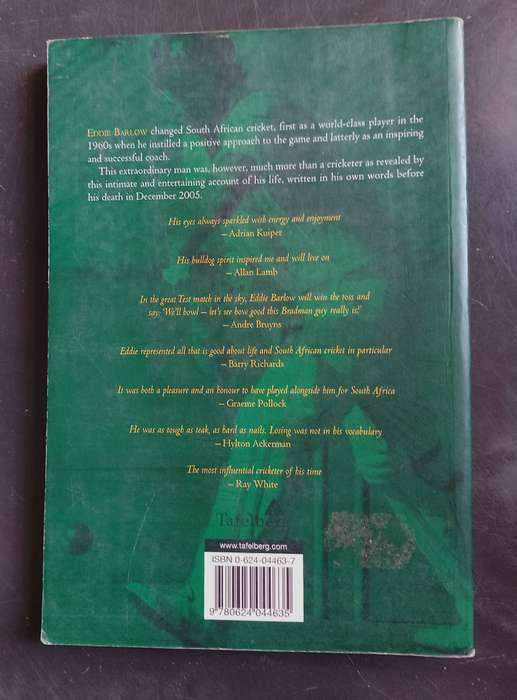 Eddie Barlow - The Autobiography