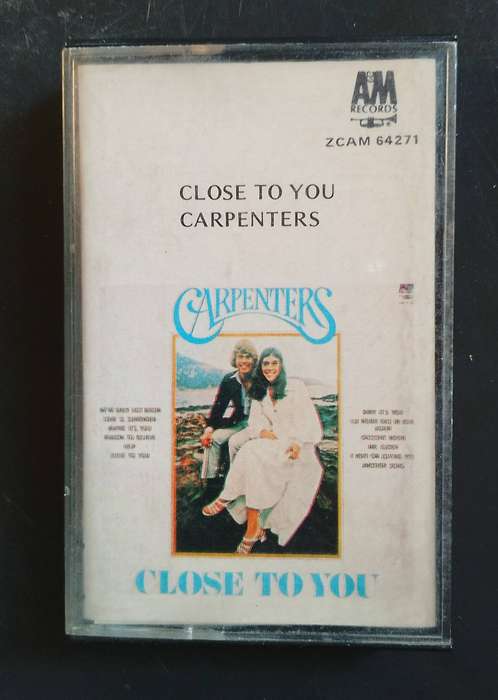 Carpenters - Close To You Cassette Tape