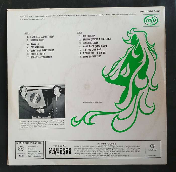 Springbok Hit Parade Vol.8 LP Vinyl Record