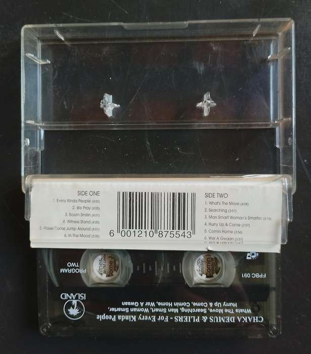 Chaka Demus & Pliers - For Every Kinda People Cassette Tape