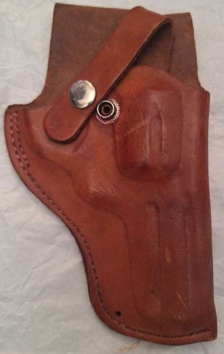 Leather Gun Holster .38R3 by EL PASO LEATHER