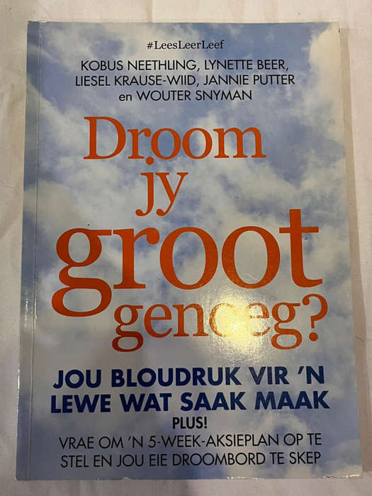 DROOM JY GROOT GENOEG