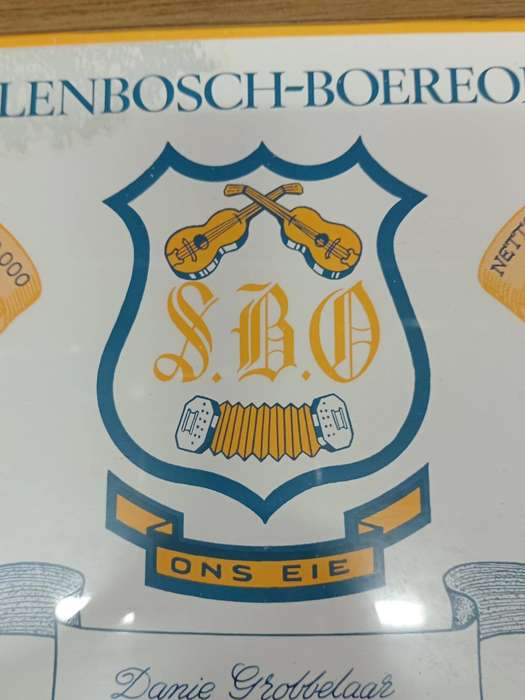 Old tray from Stellenbosch