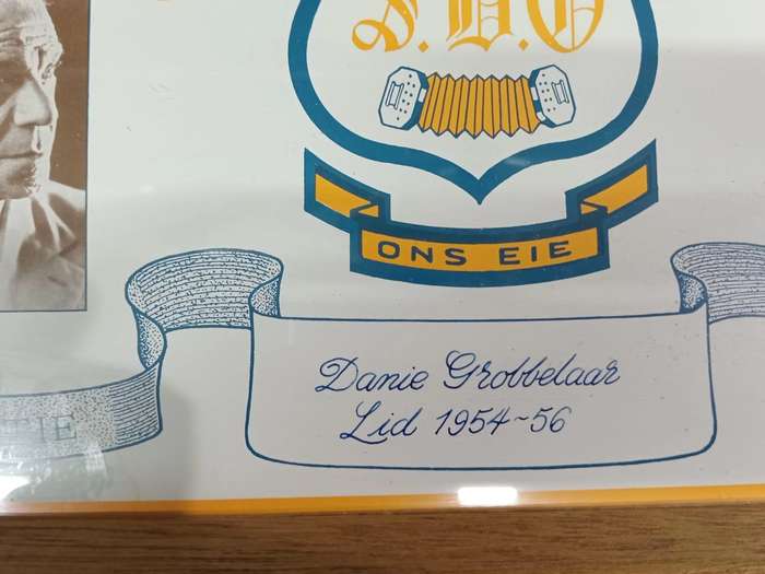 Old tray from Stellenbosch