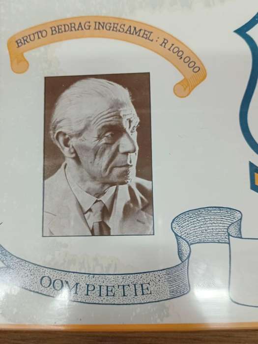 Old tray from Stellenbosch