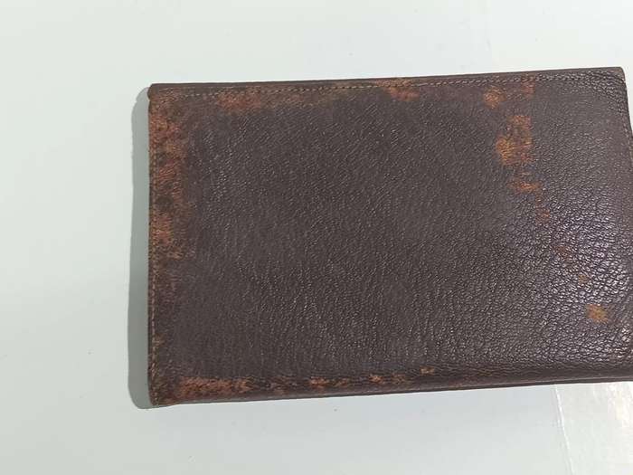 Vintage leather wallet