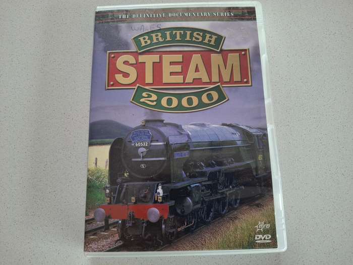 BRITISH STEAM 2000  RAILWAY  DVD