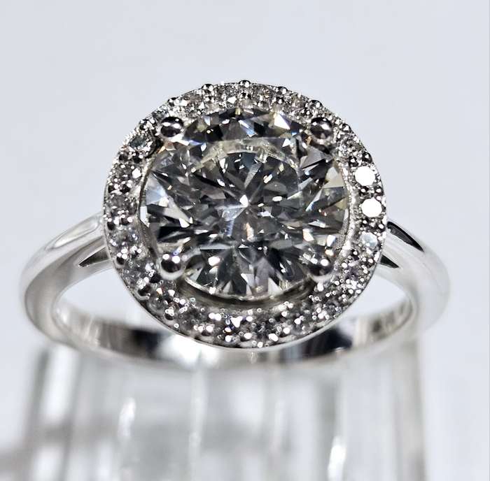 Certified 2.46ct Diamond Ring