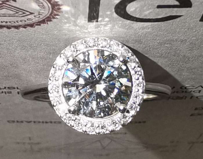 Certified 2.46ct Diamond Ring