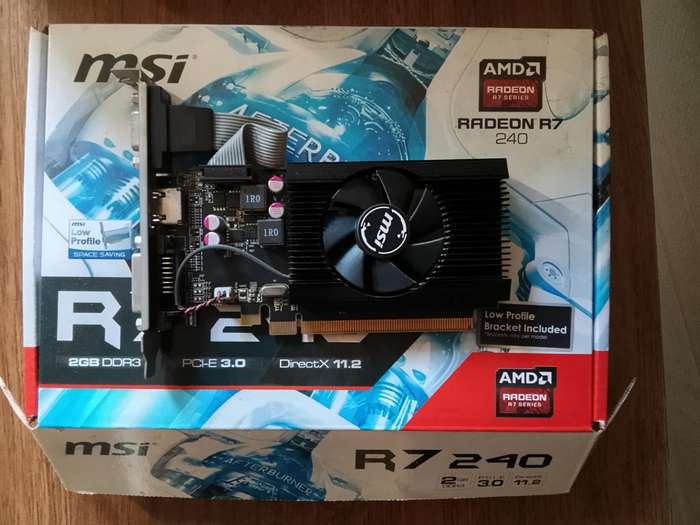 MSI R7 graphics card