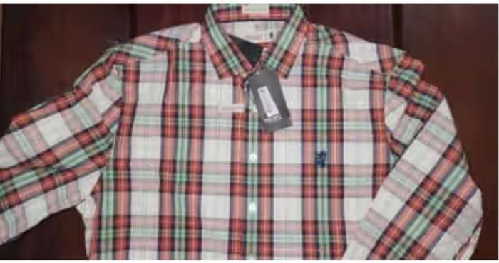 PRINGLE of Scotland Formal Shirt - Medium - Tailored Fit