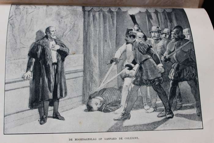 DE HUGENOTEN. Hun Lijden en Strijden door P. Vergers.