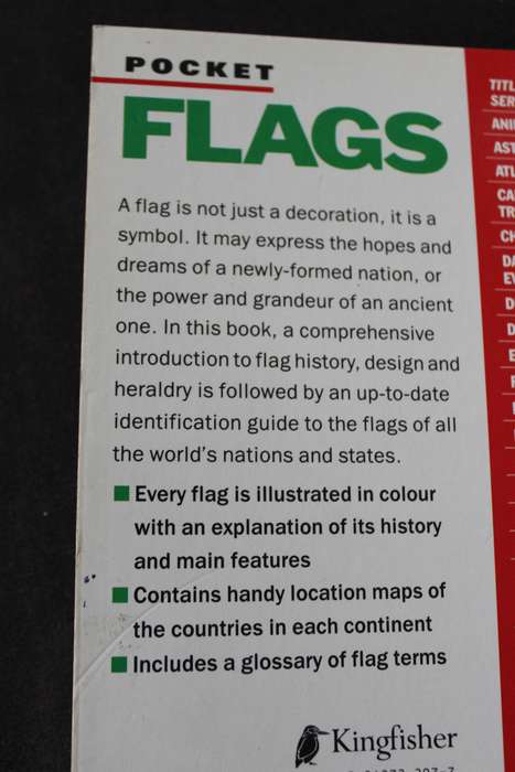 POCKET FLAGS by Eric Inglefield.