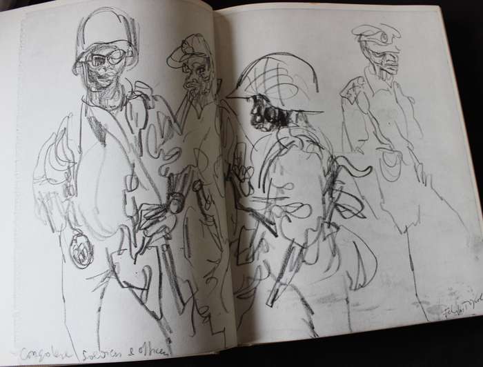 THE UNITED NATIONS SACRED DRAMA by Conor Cruise O'Brien and Feliks Topolski.