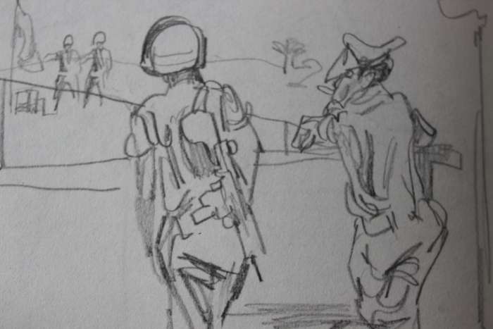 THE UNITED NATIONS SACRED DRAMA by Conor Cruise O'Brien and Feliks Topolski.