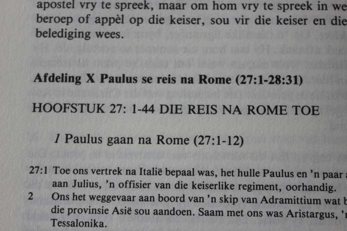 DIE HANDELINGE VAN DIE APOSTELS. Deel 2 - Verklaar deur Prof. J.L. de Villiers.